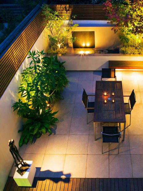 outdoor lighting installations in surrey